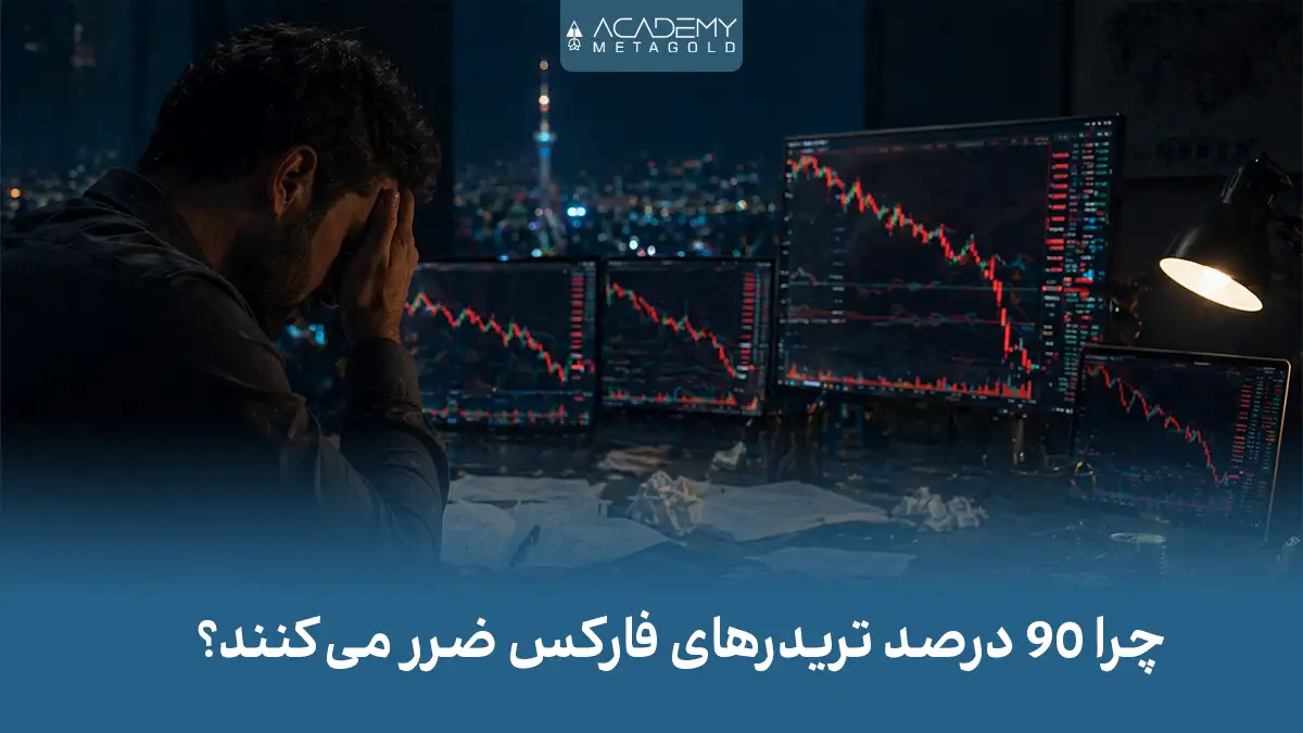 چرا 90 درصد تریدرهای فارکس ضرر می‌کنند؟ (اشتباهاتی که کسی نمیگوید)